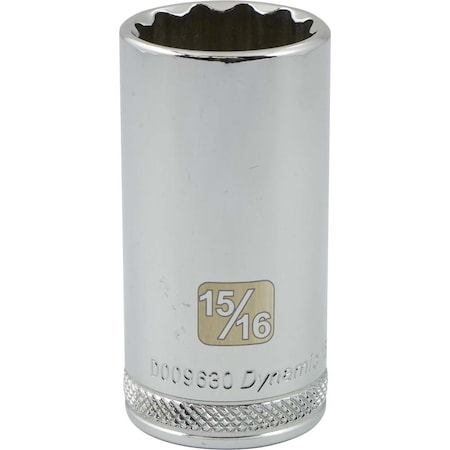 Dynamic 3/8" Drive, 15/16" SAE Socket, 12 Points D009630